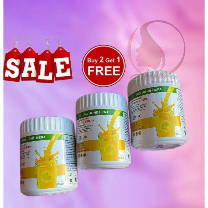 Hot Promo Sale'' Buy 2 Take 1 Free Hera Nano Cucurmin Milk For Acid
