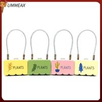 UMMEAX สีแบบสุ่ม ล็อคด้วยรหัสผ่าน3หลัก ป้องกันการโจรกรรม สังกะสีอัลลอยด์ ล็อคตู้หอพัก แบบพกพาได้ กุญแจล็อคกุญแจ ล็อครหัสความปลอดภัย การเดินทางการเดินทาง