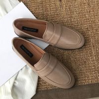 Luxury Casual Loafers Shoes Women Oxford 2023 Spring Fashion Designer Pu Leather Slip on Flat Shoes Moccasin Woman Office Flats