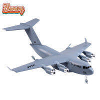 Zhumeng C-17 C17 RC เครื่องบินขนส่ง373Mm ช่วงปีกของเล่นของขวัญวันเกิด DIY เครื่องบิน RC สำหรับเด็กหญิงเด็กชาย