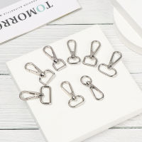 LY 5pcs Metal Lobster Clasp Bag Part Accessories Collar Carabiner Snap Bags Strap Buckles Jewelry Making Hardware DIY KeyChain Split Ring HookMulticolor