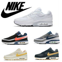 max91 bw mens heightening sneakers womens casual running shoes white yellow gray 36-45 (รองเท้าผ้าใบผู้ชาย, รองเท้าวิ่งผู้หญิง)