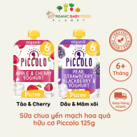 Air Sữa chua yến mạch hoa quả hữu cơ Piccolo cho bé từ 6 tháng tuổi 125g thumbnail
