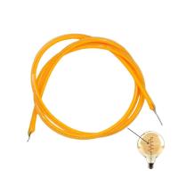 HUADIN 130/300มม. อุปกรณ์เสริมแสงไดโอด Retro Edison Bulb Lamp Parts Flexible Filament LED Filament LED Bead