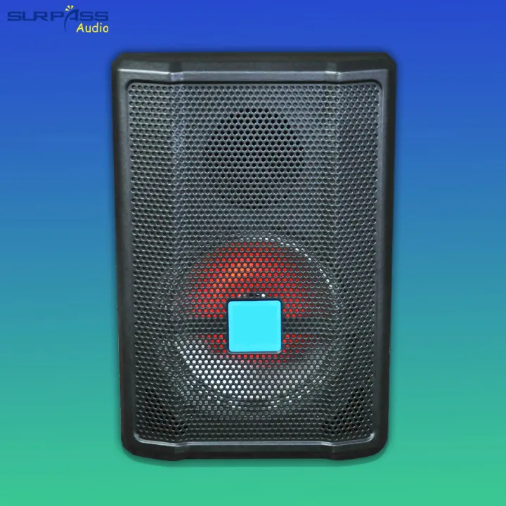 Portable Bluetooth Speaker 8 inch Big Sound Box with LED light Super