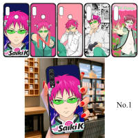 74FFA Saiki Kusuo อ่อนนุ่ม High Quality ซิลิโคน TPU Phone เคสโทรศัพท์ ปก หรับ Huawei P10 P20 P30 Pro Lite Y5P Y6 Y6P Y7A Y8P Y9A Y8S Y9S Y7 Y9 Prime