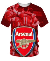 T SHIRT   Arsenal Custom Personalized 3D Tshirt 49