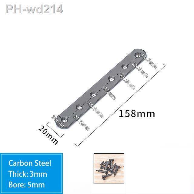 2pcs-carbon-steel-corner-bracket-black-l-shaped-brackets-with-screws-furniture-hardware