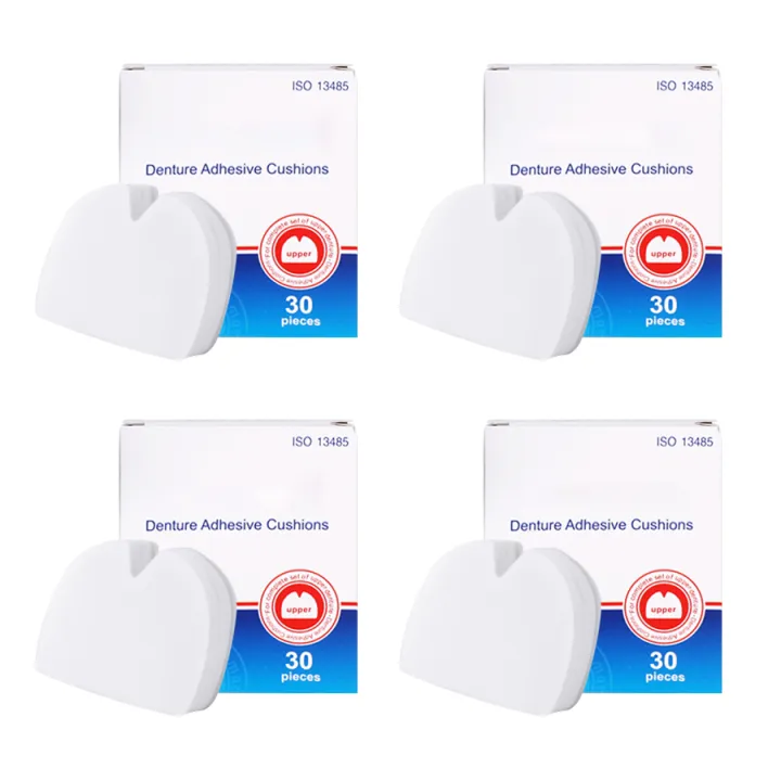 Vinmax 120 Pads(4 Packs) Denture Adhesive Cushions Denture Adhesive Pad