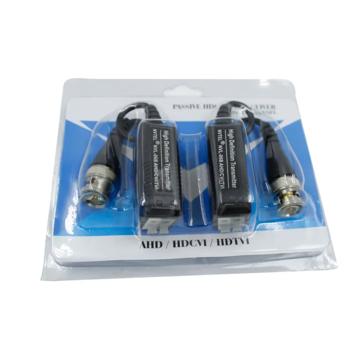 High Definition Transceiver Video Balun Plug Connector Passive to HDCVI