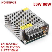 ☁ DC5V 12V 24V 2A 2.5A 4A 5A 10A 50W 60W Switch LED Power Supply Transformers Adapter 5050 2835 2812 LED Strip AC DC 100-240