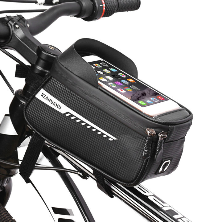 จัดส่งในพื้นที่-จักรยานเสือภูเขากันน้ำกระเป๋าหลอดด้านบนจักรยานหน้าจอสัมผัสโทรศัพท์-pannier-1-3-วันมาถึง