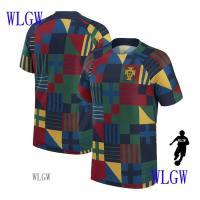 Most popular 【WLGW】Football Jersey 2022-2023 Portugal Jersey Training clothing Soccer Jerseys Shirt S-XXL