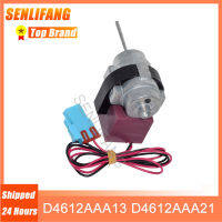 D4612AAA21ใหม่ตู้เย็นพัดลมมอเตอร์ DC12V 2.5W 2200RPM สองเส้นสำหรับตู้เย็นตู้แช่แข็ง