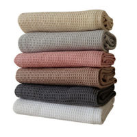 4PC Cotton Table Napkins Cotton Kitchen Waffle Pattern Tea Towel Absorbent Dish Cleaning Towels Cocktail Napkin For Weddings