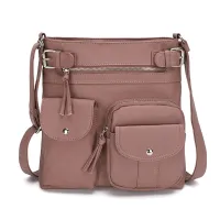 กระเป๋าสะพายข้างทุกวันสำหรับผู้หญิง Lady PU Leather Purses Shoulder Handbags Satchel