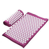 Acupressure Mat Massage Relieve Stress Back Body Pain Spike Cushion Yoga Acupuncture Mat