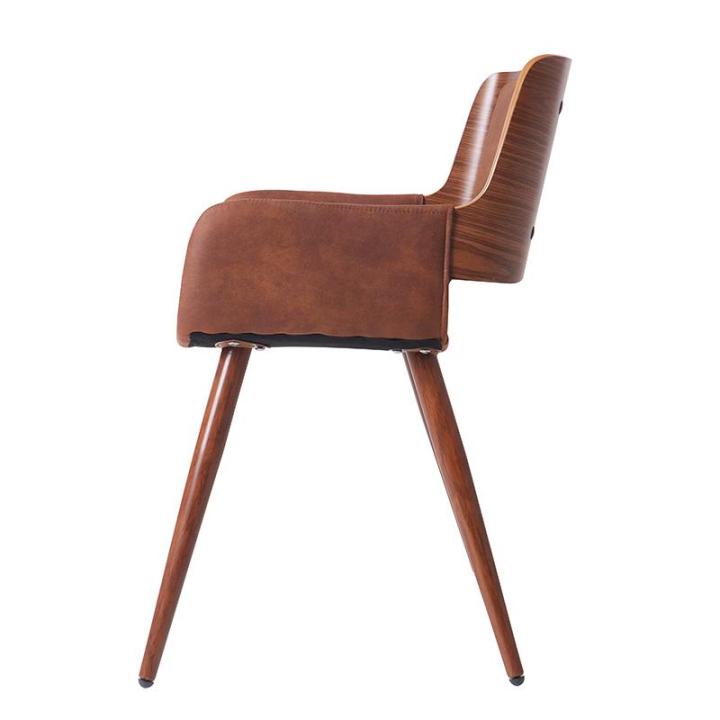 furintrend-เก้าอี้อามร์แชร์-เก้าอี้นั่ง-เก้าอี้นั่งกินข้าว-เก้าอี้พักผ่อน-เก้าอี้ทำงาน-เก้าอี้ประชุม-เก้าอี้-รุ่น-ivy5-brown-สีน้ำตาล