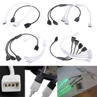 Female 4 Pin Flexible LED Connector Cable Splitter For RGB 3528 5050 Strip Light