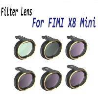 Drone Camera Lens Filters Set For FIMI X8 Mini MCUV ND4/8/16/32 NDPL Set Camera Lens Accessory 6PCS/8PCS/Set Filters