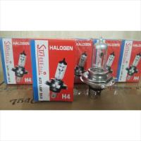 หลอดไฟหน้าใหญ่หลอดฮาโลเจน H4 12V 100/90W Stanlee Star 6117