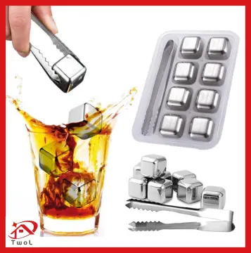 304 Stainless Steel Ice Grain Ice Ball Non Melting Ice Cube Drink