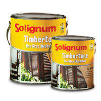 SOLIGNUM TIMBERTONE เกรด STD (สำหรับใช้ภายใน) ขนาด 3.785 ลิตร สีย้อมไม้ ป้องกันรังสียูวี (สูตรน้ำมัน)