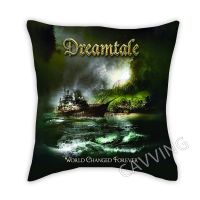 xzx180305   Dreamtale ปลอกหมอนตกแต่ง3D ลายหินโพลีเอสเตอร์ปลอกหมอนสแควร์โยนซิปแฟนๆการตกแต่งบ้านของขวัญ