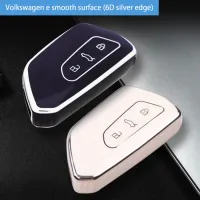 TPU รถ Remote Key Case Cover Shell Fob สำหรับ VW Volkswagen Golf 8 Mk8 2020สำหรับ Skoda Octavia สำหรับ SAET Leon 2020อุปกรณ์เสริมอัตโนมัติ