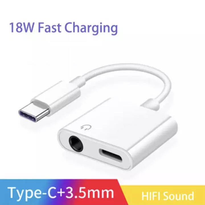 สายแปลง-2-in-1-รุ่น-jh-031-audio-adaptador-ชาร์จ-aux-สายหูฟัง-usb-c-แจ็ค3-5ประเภท-c-สายเคเบิลอะแดปเตอร์สำหรับ-huawei-p40-pro-xiaomi-mi-8-9-se-ของแท้-รับประกัน1ปี-by-gesus-store