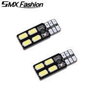 SMX หลอดไฟ Led กว้าง2ชิ้นสำหรับรถยนต์12V Dc T10-5630-4smd 180องศา Irรังสีมุมถอดรหัสโคมไฟอ่านหนังสือหลอดไฟ