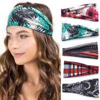 Twist Turban Headband Sweat Band Elastic Sport Hairbands Head Band Yoga Headbands Headwear Headwrap Girls Hair Accessories