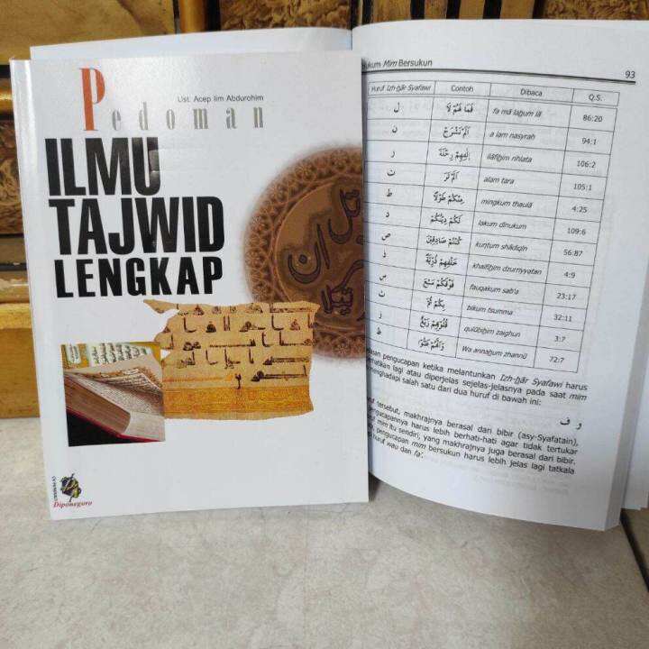 Buku Pedoman Ilmu Tajwid Lengkap | Lazada Indonesia