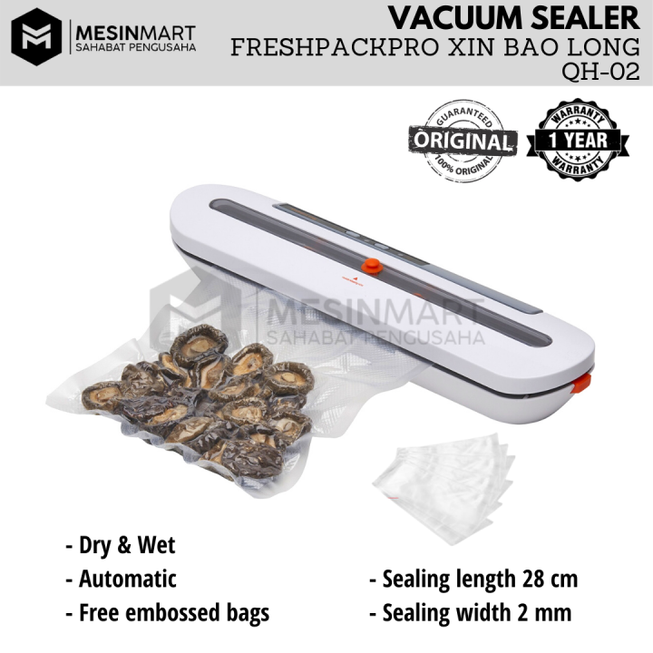 Vacuum Sealer Vakum Kering Basah FreshpackPro Xin Bao Long QH02