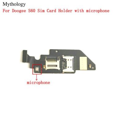 【☄New Arrival☄】 nang20403736363 ซิมกระเป๋าเก็บบัตรสำหรับไมโครโฟน S60 Doogee ซิมการ์ดถาดใส่ซิมชิ้นส่วนเทปกาวสำหรับซ่อมโทรศัพท์ตำนาน