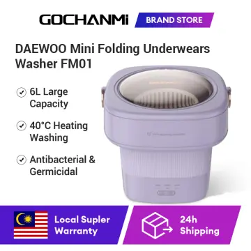 daewoo foldable washing machine