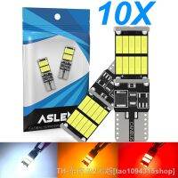 hyf❈✧◕ 10pcs W5W T10 Led Bulbs 4014SMD No Error Car Parking Position Interior Reading License Plate Lamp