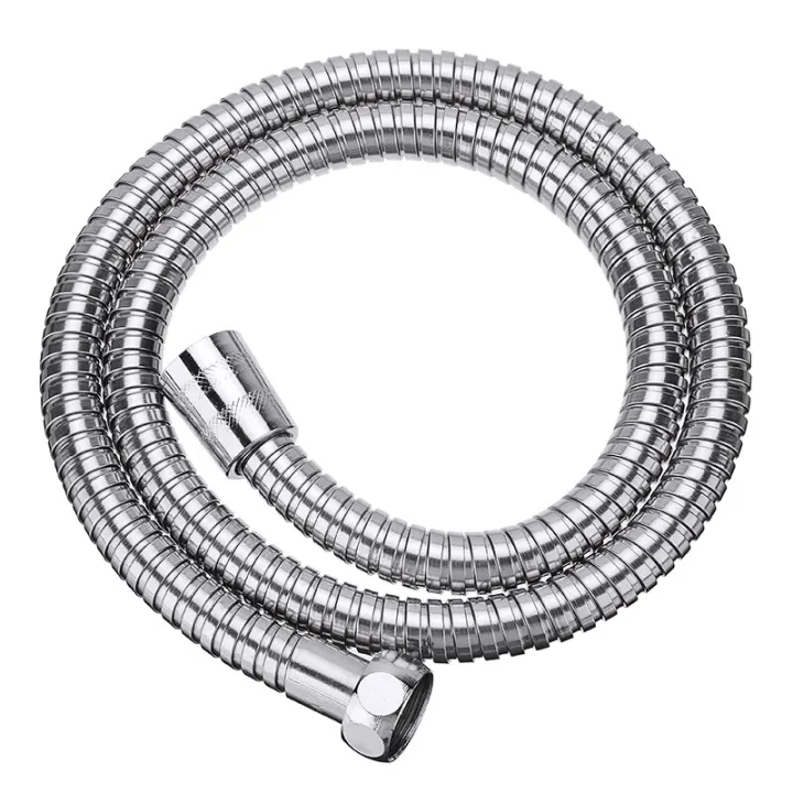 1/2'' Stainless Steel Shower Hose Bath Handheld Shower Head Pipe