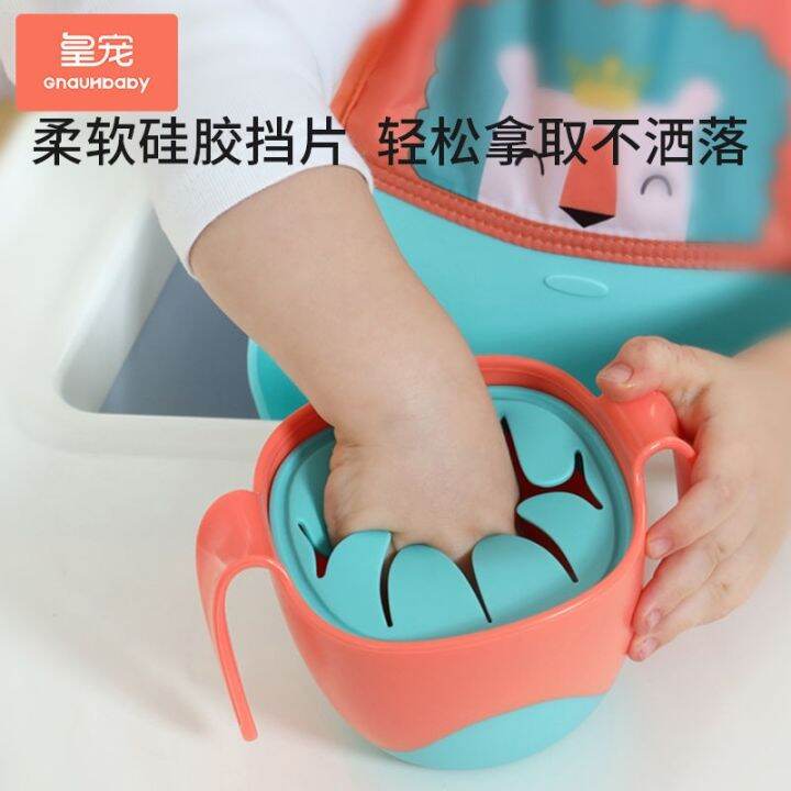 bayi bala anti selip jerami gandum mangkuk makan bayi wadah makanan anak anak mangkuk makan malam