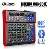 De Live Home Reverb K Bluetooth Effect Performance Professional 8-Channel Small 99 Song Stage Digital Mixer