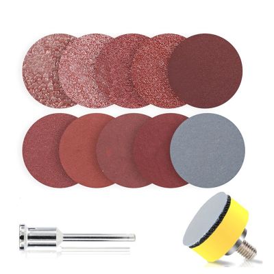 Sandpaper Disc Kit 102Pcs Polishing Wheel with Abrasive Polish Pad Plate for Sander Tool Sanding Paper