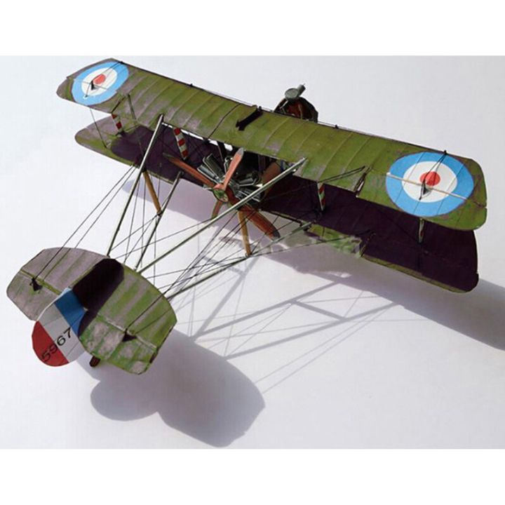 wwi-airco-ขนาด1-33-dh-2ของเล่นเครื่องบินปีกสองที่นั่งแบบเดี่ยวของอังกฤษชุดโมเดลกระดาษตกแต่งโมเดลทำมือ