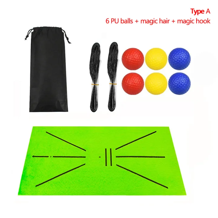 Hot Golf swing pad hitting indoor home golf swing training pad with