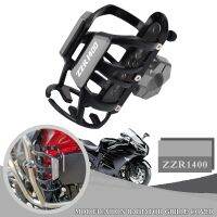 สำหรับคาวาซากิ ZZR1400 ZZR 1400 Motorcycle Accessories CNC Beverage Water Bottle Drink Cup Holder Bottle Cage