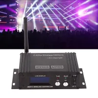 【❉HOT SALE❉】 gewanfu1881881 Lixada ตัวควบคุม Dmx 512ตัวรับเครื่องส่งสัญญานภาพจากกล้องไปยังอุปกรณ์พกพาแบบไร้สายทวน2in1 Dmx512ตัวควบคุมไฟเครื่องส่งสัญญาณไร้สาย