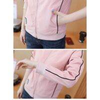 Yellow Pink Black 2019 New Korean Long Sleeve Baseball Short Coats Jackets Fashion Thin Womens Outerwear