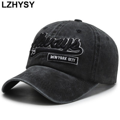 LZHYSY Top Level Man Baseball Caps Letters Embroidery Women Hip Hop Hats Spring Autumn Adjustable Sunhat Uni Bone Fishing Cap