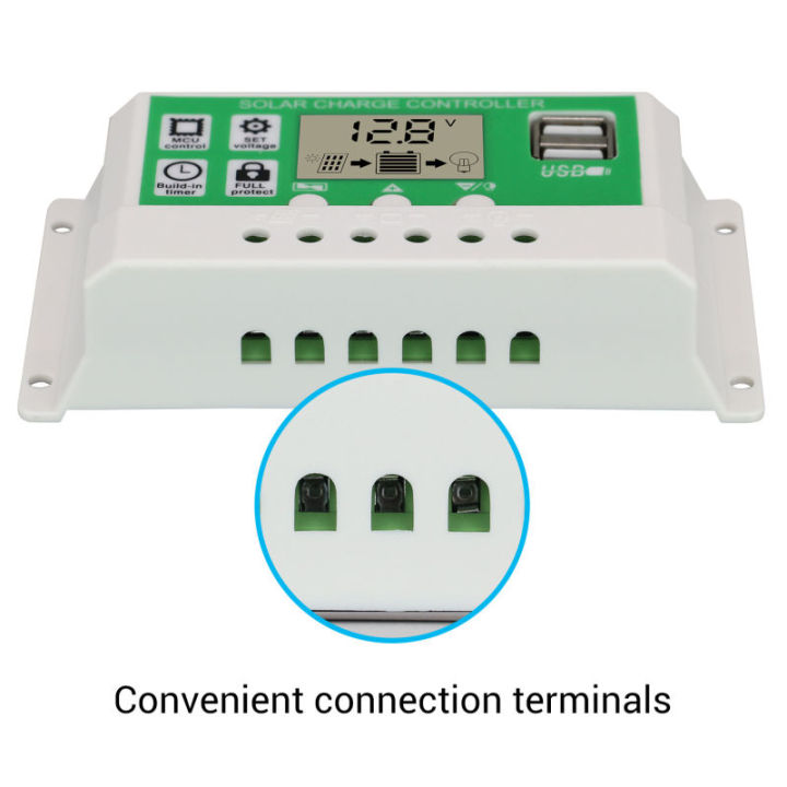 solar-charge-controller-10a-20a-30a-ชาร์จเจอร์-12v24v-ชาจเจอร์โซล่า-โซล่าชาร์จเจอร์-โซล่าเซลล์-ชาจ-ชาร์จแผงโซล่าเซลล์-โซล่าชาร์เจอร์-โซล่าคอนโทรลเลอร์-โซล่าชาร์จคอนโทรลเลอร์-แผงควบคุมพลังงานแสงอาทิตย์