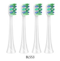 ZZOOI 4pcs/lot Replacement Toothbrush Heads For Sonicare DiamondClean HydroClean Black BL553 Electric Tooth Brush Heads