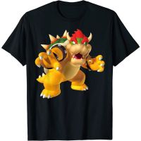 Nintendo （cartoon）New Adventure Game Movie Super Mario（Luigi Mario.Peach.Bowser.Yoshi.Waluigi.Toad.Birdo）graphic printed Mens 100 % Cotton O-neck Short-sleeved T-shirt